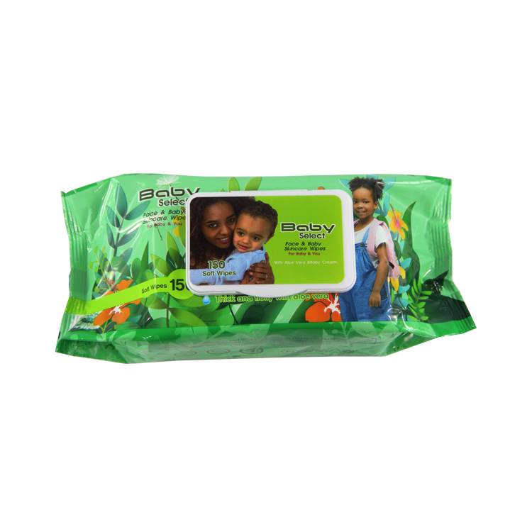 Custom Wet Wipes Dispenser Plastic Box Individually wrapped baby wet wipes Featured Image