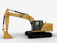 The basic structure of the excavator