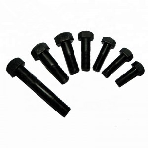 Professional Factory for Customized Bolt M8 M20 Stainless Steel Hex Bolt and Nut 12.9 10.9 Grades Excavator Track Bolt and Nut Excavator Track Pad Bolt Nut with Flange