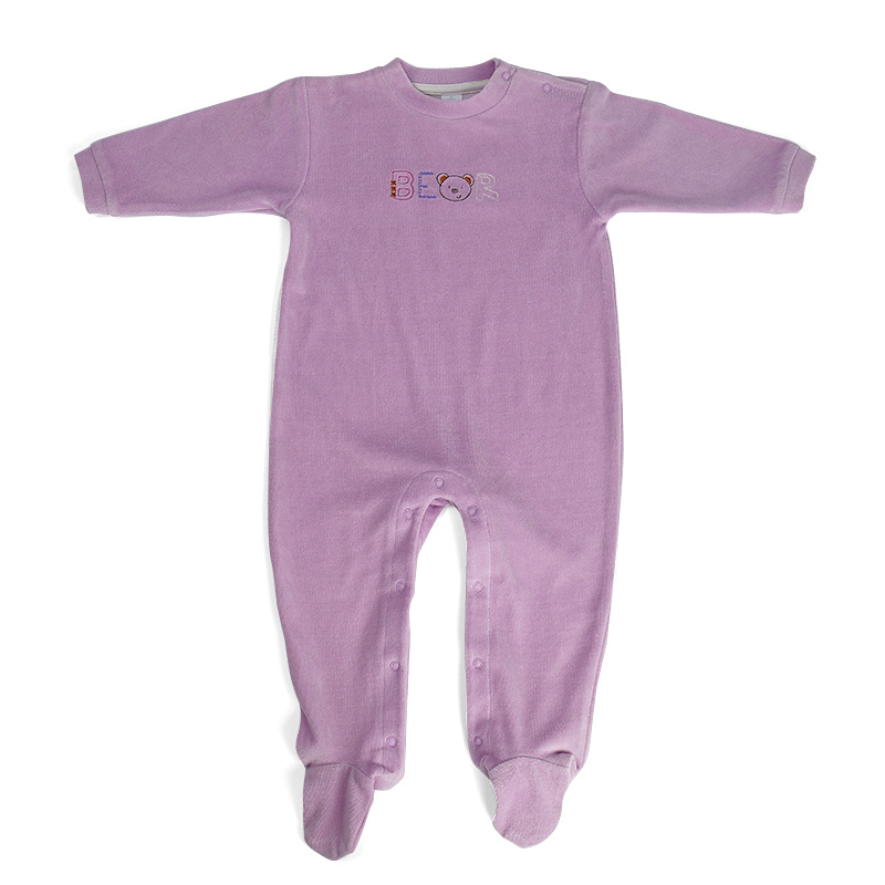 Baby Clothes Factory Direct Sale Quality Infant Jumpsuit Baby Romper With Feet 3 Featured Image