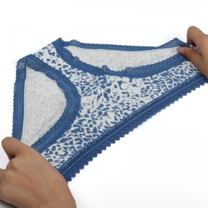 High Quality OEM Knitted Women Underwear Cotton Ladies Brief 3