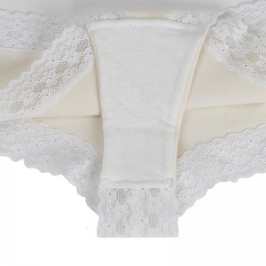 High Quality OEM Knitted Women Underwear Cotton Ladies Brief 4