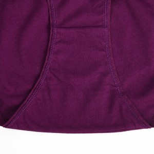 High Quality OEM Knitted Women Underwear Cotton Ladies Brief 6