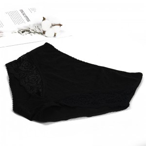 High Quality OEM Knitted Women Underwear Cotton Ladies Brief mama style 3