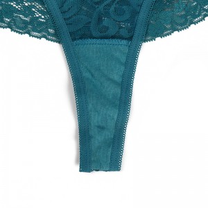High Quality Oem Knitted Women Underwear Cotton Ladies Strings, Thong 1