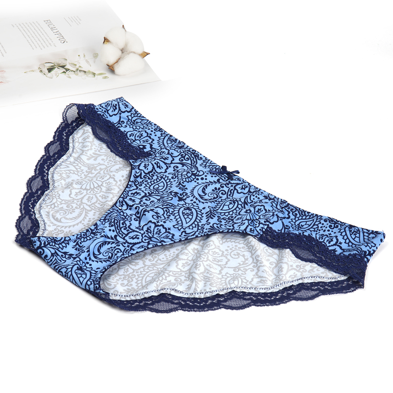 High Quality Oem Knitted Women Underwear Micro Fiber Ladies Breifs Lace 2 (1)