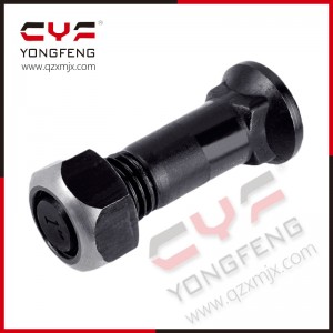 Excavator Undercarriage Parts 18mm X 70mm Plow Bolt and Hex Nut