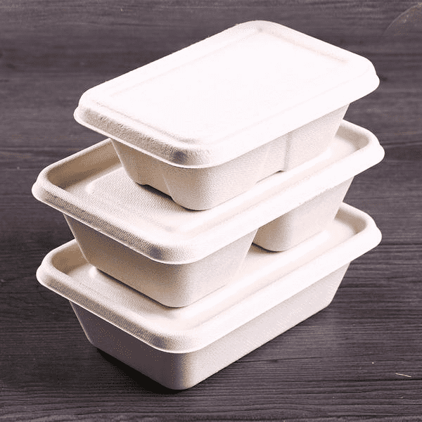 Disposable degradable lunch boxes Four types