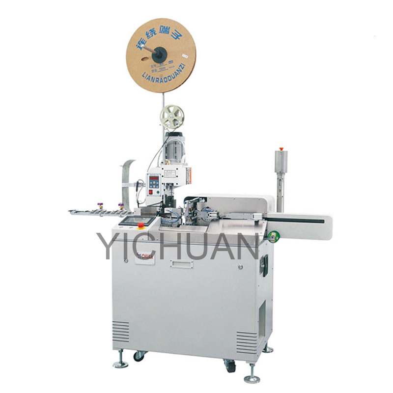 BX-300 Automatic wire cutting stripping and soldering  terminal crimping machine