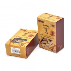 7mm HORNET Genuine Disposable Cigarette Holder  Brown Filter Tip A  Box Of 120 Grains Filter Wholesale