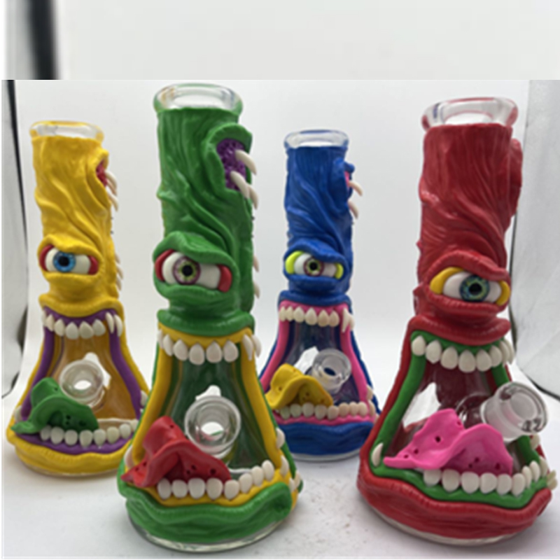 13 Inches Monsters 3D Glass Bong