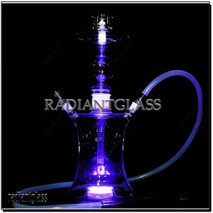21 Inch Arabian Hookah Full Set Of Middle Eastern Style Bar Shisha With Light Glass Hookah Accessories