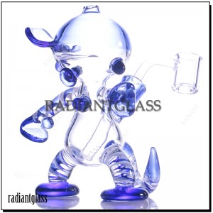 5 Inch Smoking Glass Water Pipe Super Mary Bong Factory Wholesale
