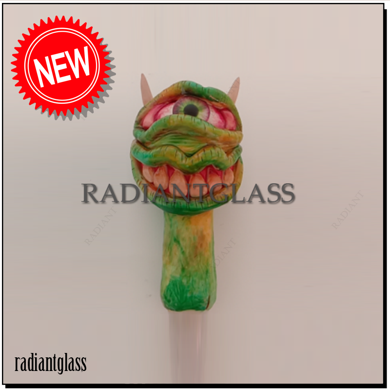 5 Inches Hand Pipe Whistle Monster Design