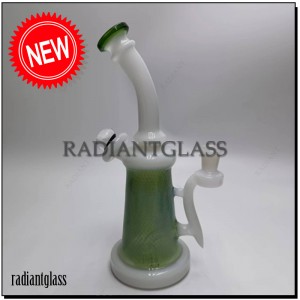 New Glass Bong Bent Neck Hookah Shisha Dab Rig Wholesaler