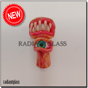 15cm Monster Glass 3D Pipe