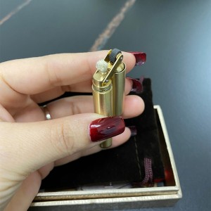 Haoyunda Double Cut Stick Pan Dragon Stick Double Section Stick Pure Copper/Stainless Steel Creative New Kerosene Lighter Manufacturer Approval