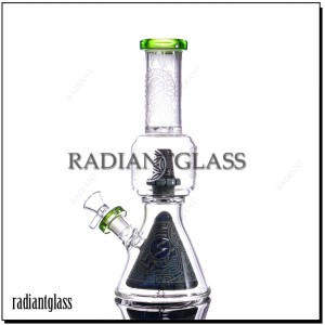 12  ” Glass Heavy Bong  Beaker Water Pipe
