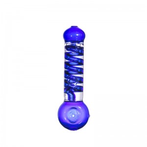 5.5 Inches Freezable Glycerin Hand Glass Pipes