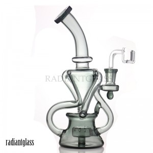 9 Inches  Recycler Dab Rig
