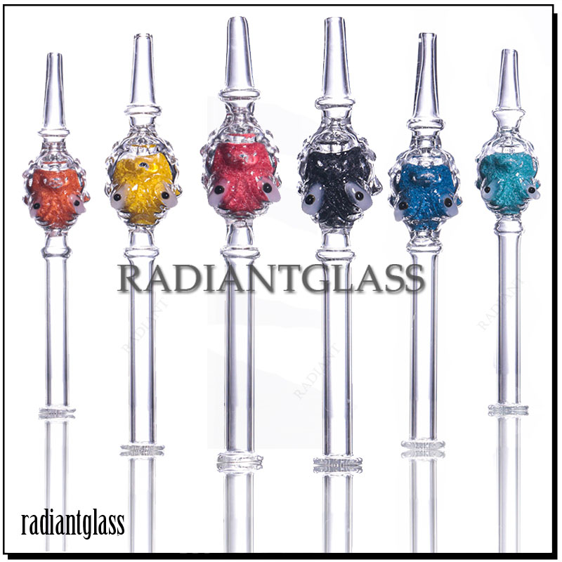 The Wholesale  Glass Dab Straw Glycerin Nectar Collector  In The Puff Bar