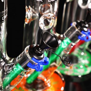 New Glass Hookah Pipe Heat-Resistant Glass Hookah Smoking Pipe Multi-Color Glass Hookah