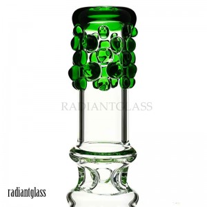 Spots Around Mouth 2x Honeycomb Perc Straight Bong