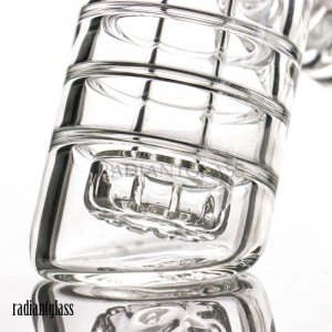 New Design Strips Hammer Novelty Glass Smoking Water Bong