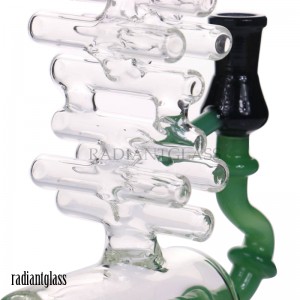 Music Note glass water pipe Novelty Bong