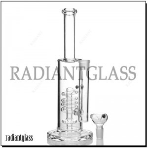 Clear Spring Perc Glass Water Pipe Bong