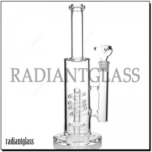 Clear Spring Perc Glass Water Pipe Bong