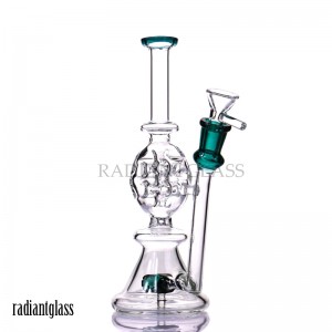 7.9inches Cookie Recycler Dab Rig smoking water pipe