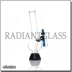 7Inches Glass Water Pipe Beaker Bong With Gourd Shape Bowl Stem