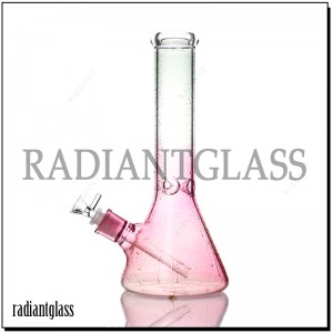 18Inches Pink Beaker Glass Bong