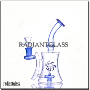 Mini Whirlwind Style Glass Water Pipe