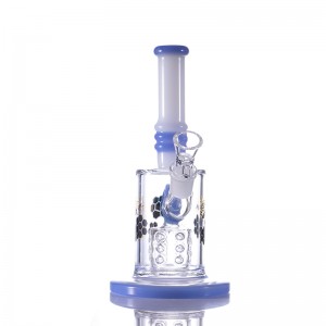 Bee Decal Whistle Candy Perc Glass Bong