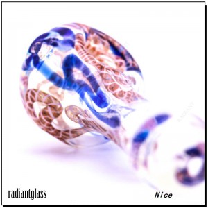 4Inches Colorful Glass Spoon Pipe