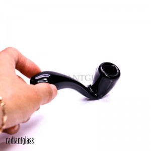 3.9 Inches 5 Colors Glass Smoking Spoon Pipes