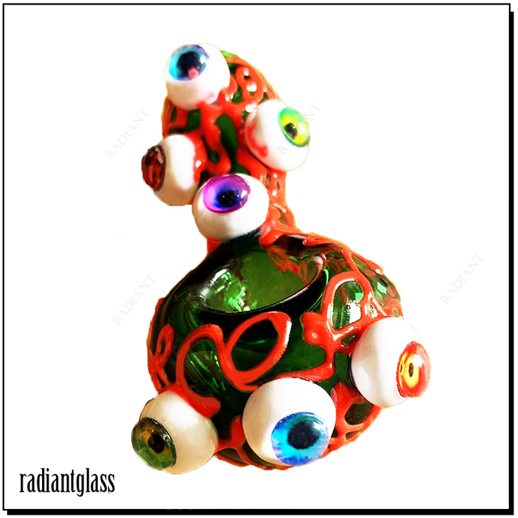 Luminous Animals  Evil Eye Glass Smoke Pipes Spoon Featured Image