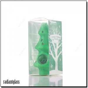 Christmas tree shape Water Pipes 4.8inch