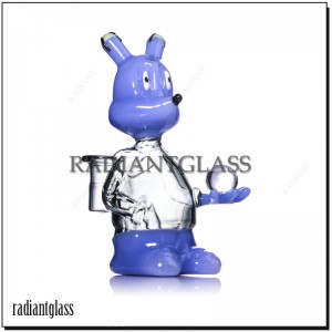 5.5” Bear Dab Rig Novelty Glass Mini Bong