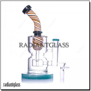 25CM/10”Wholesale Huge Bong Glass Bong Lighthouse With Wig Wag