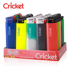 Imported lighters, grinding wheel lighters, Swedish Cricket Grasshopper Elegant series disposable advertising lighters