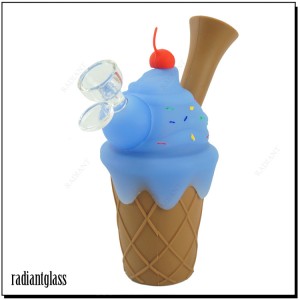 4.7 Inches Ice-Cream Silicone Pipe 9 Color