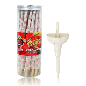 Wholesale Honeypuff Fruit Flavored Pipe Trumpet-Shaped Cigarette Roll Paper