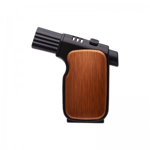 Commercial cigar lighters, moxibustion igniters, self-locking, windproof Amazon high-end spray gun manufacturers wholesale
