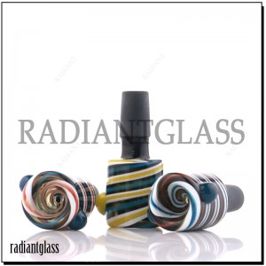 Thick Pyrex Glass Bowl Smoking Accessories with 14mm Male Slide Herb Tobacco Bong Bowls Piece for Glass Water Pipes Bongs