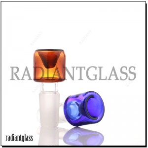 14 mm Square Glass Bowl – Male Joint
