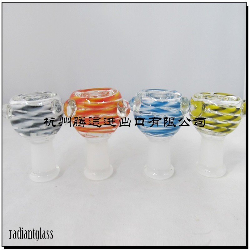 Colorful 14mm Female Glass Bowl
