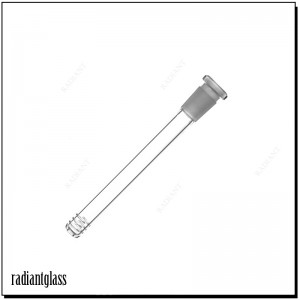 Inside-Cut 18.8mm > 14.5mm Slitted Glass Diffuser Downstem | Clear
